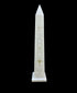 Egyptian Obelisk - Handcarved Soapstone Statue