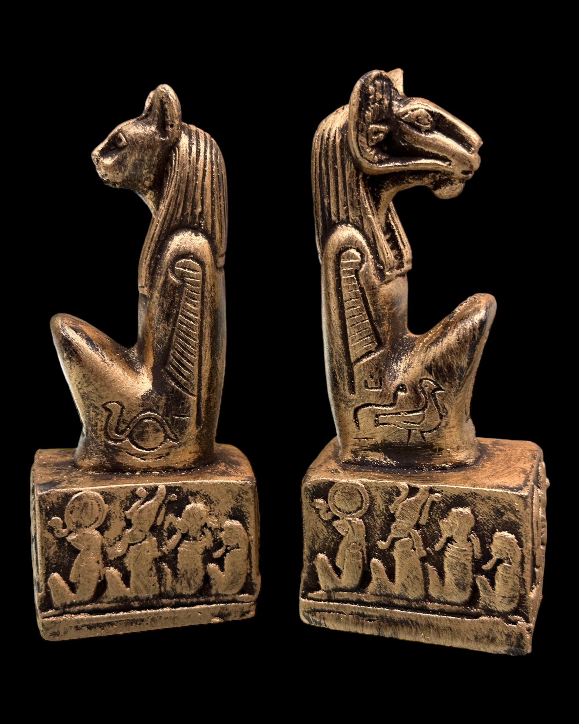 Egyptian Pantheon Statue Set