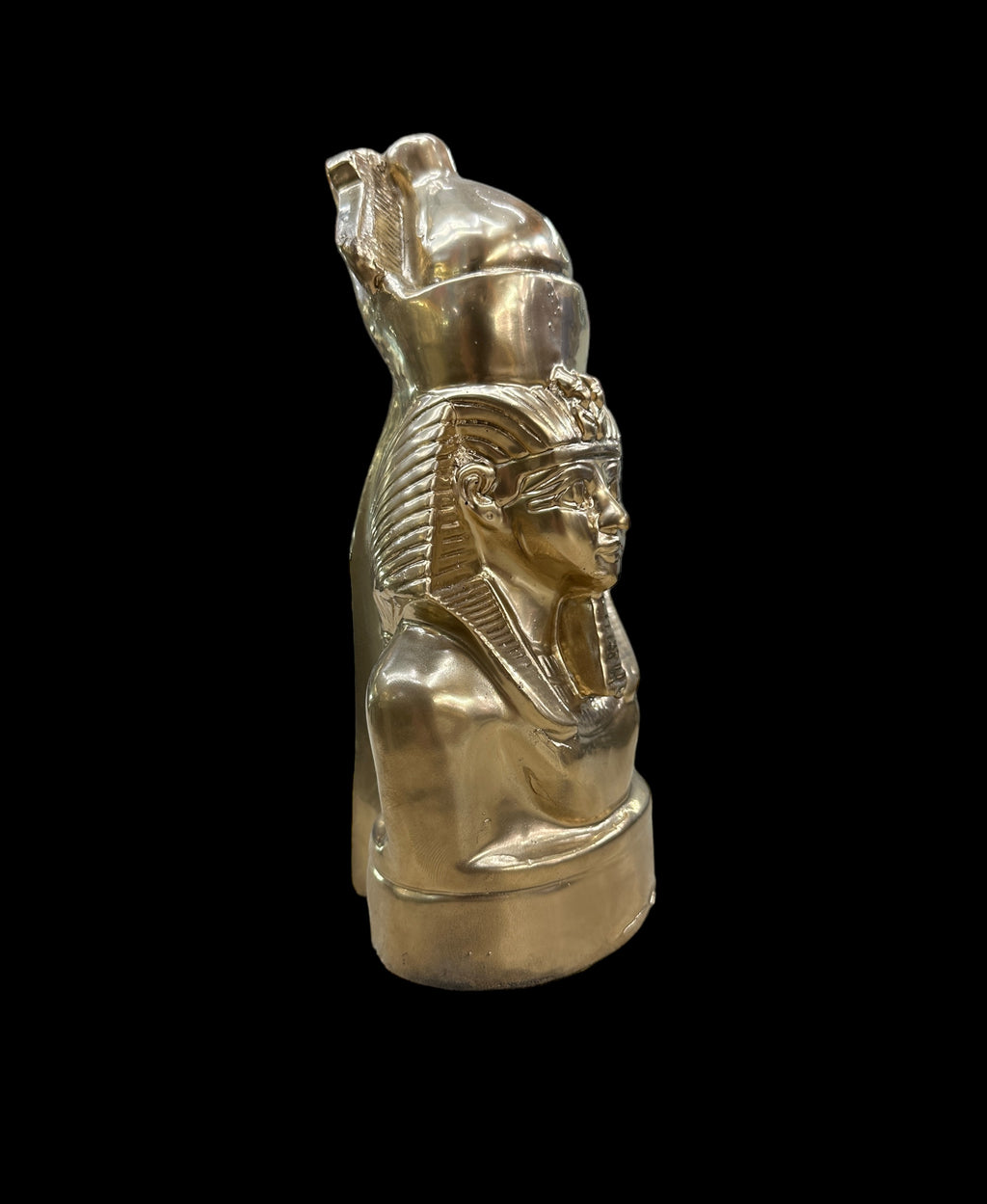 Golden Pharaoh Bust