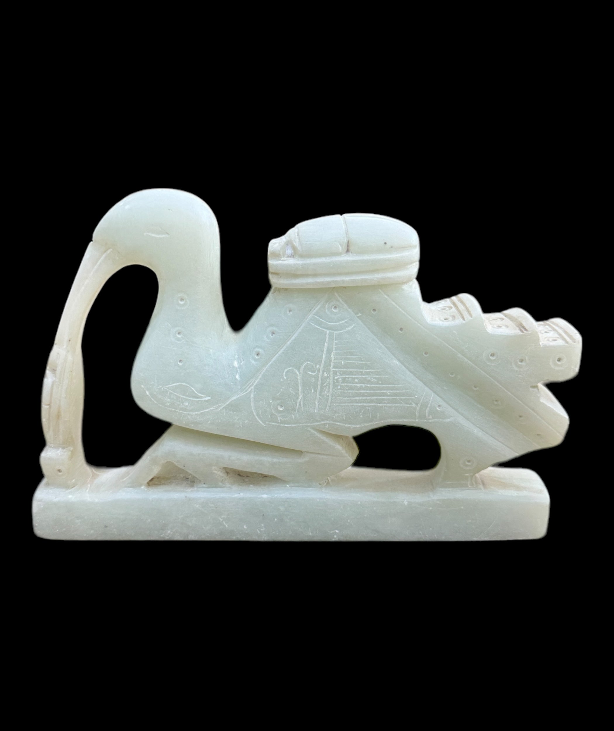 Thoth Statue - Handcarved Soapstone