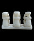 Three Wise Baboons Statue - Handcarved Soapstone