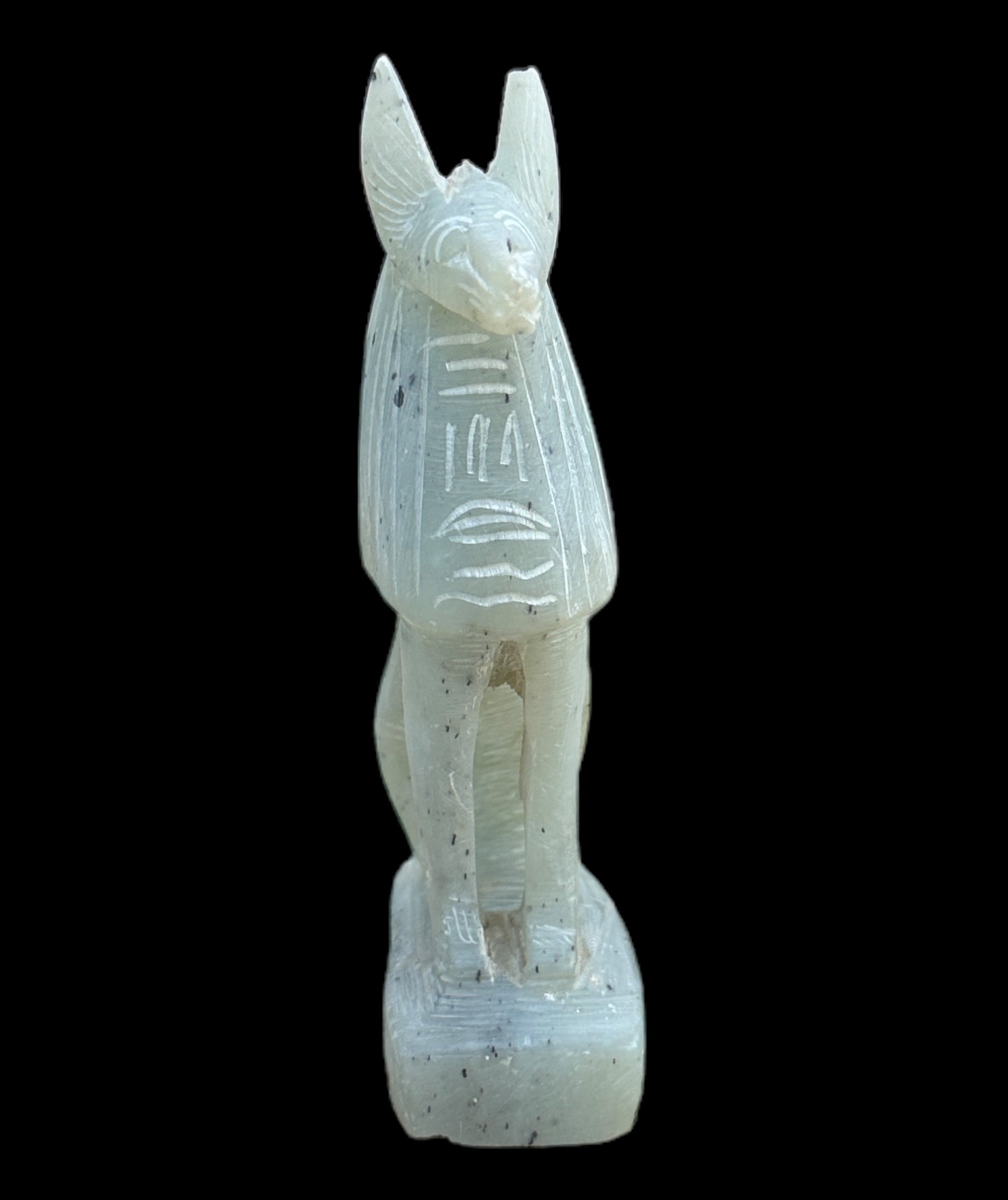 Anubis Statue - Handcarved Soapstone