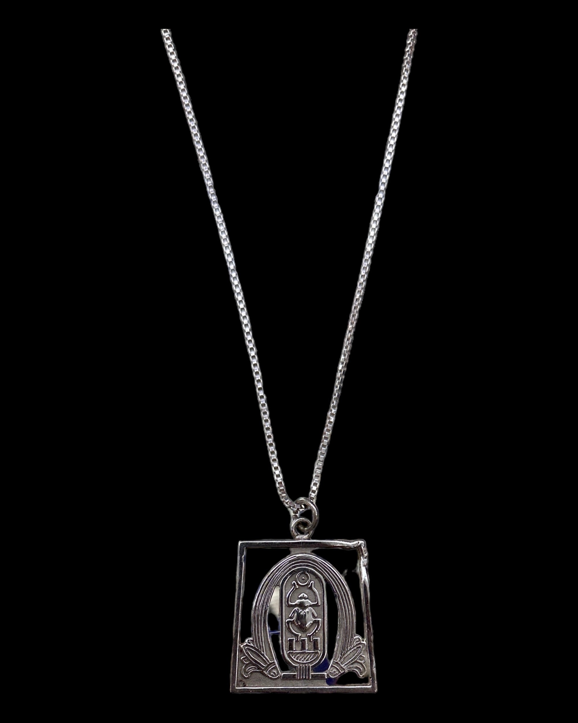 King Tut Cartouche Pendant