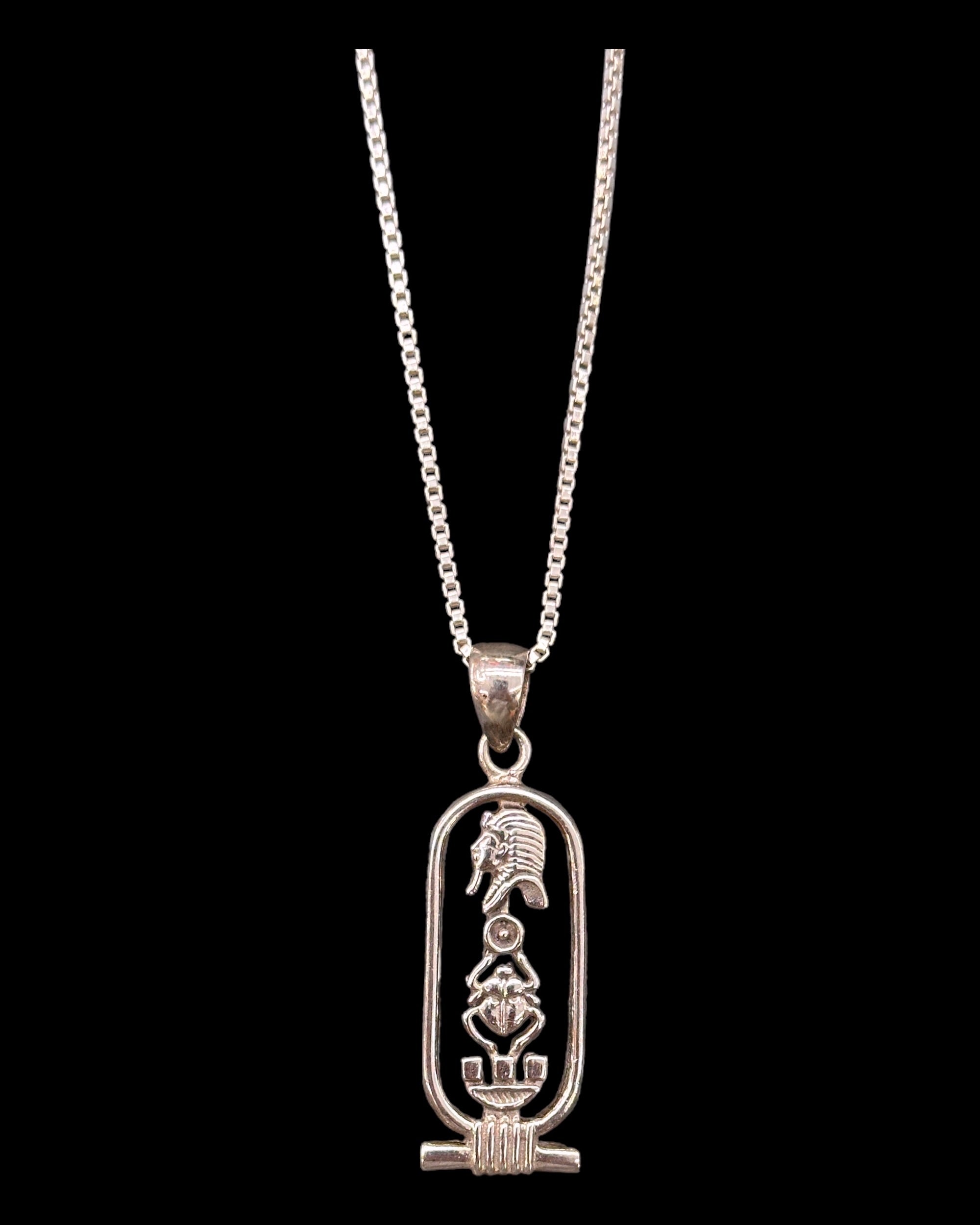 King Tut Cartouche Pendant