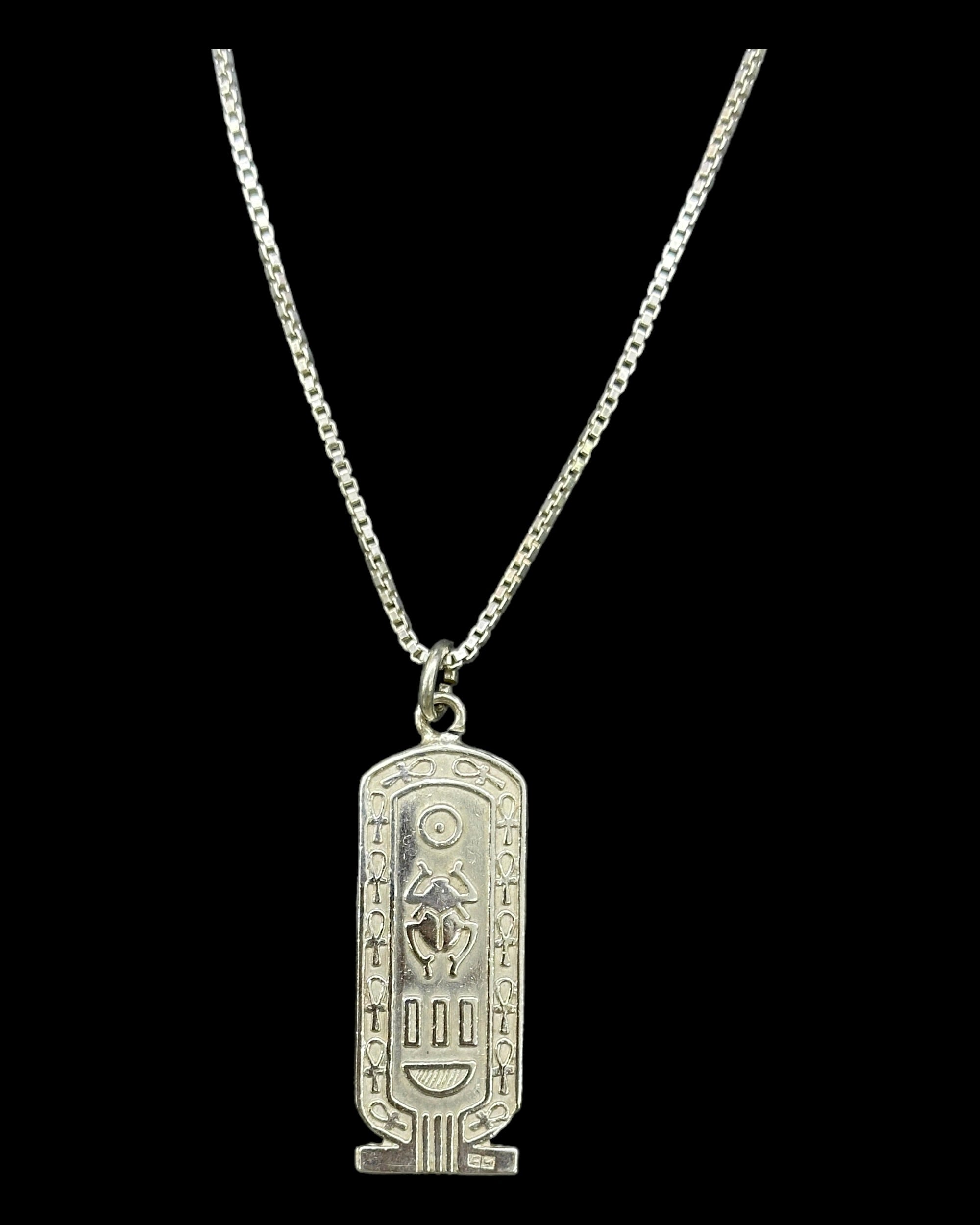 King Tut Cartouche Pendant