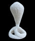 Alabaster Cobra Statue - Made in Egypt