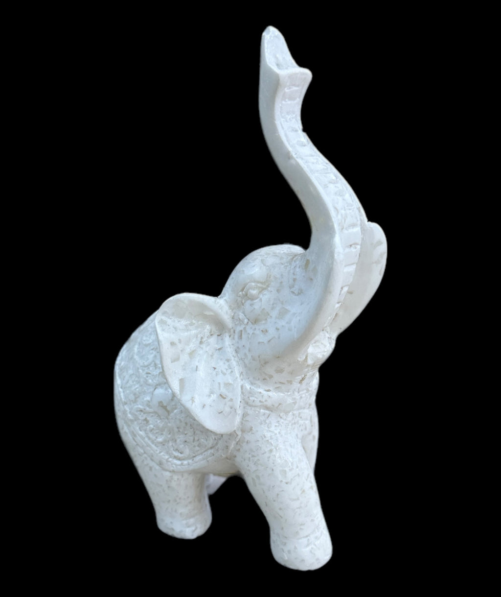 Alabaster Egyptian Elephant Statue - Made in Egypt