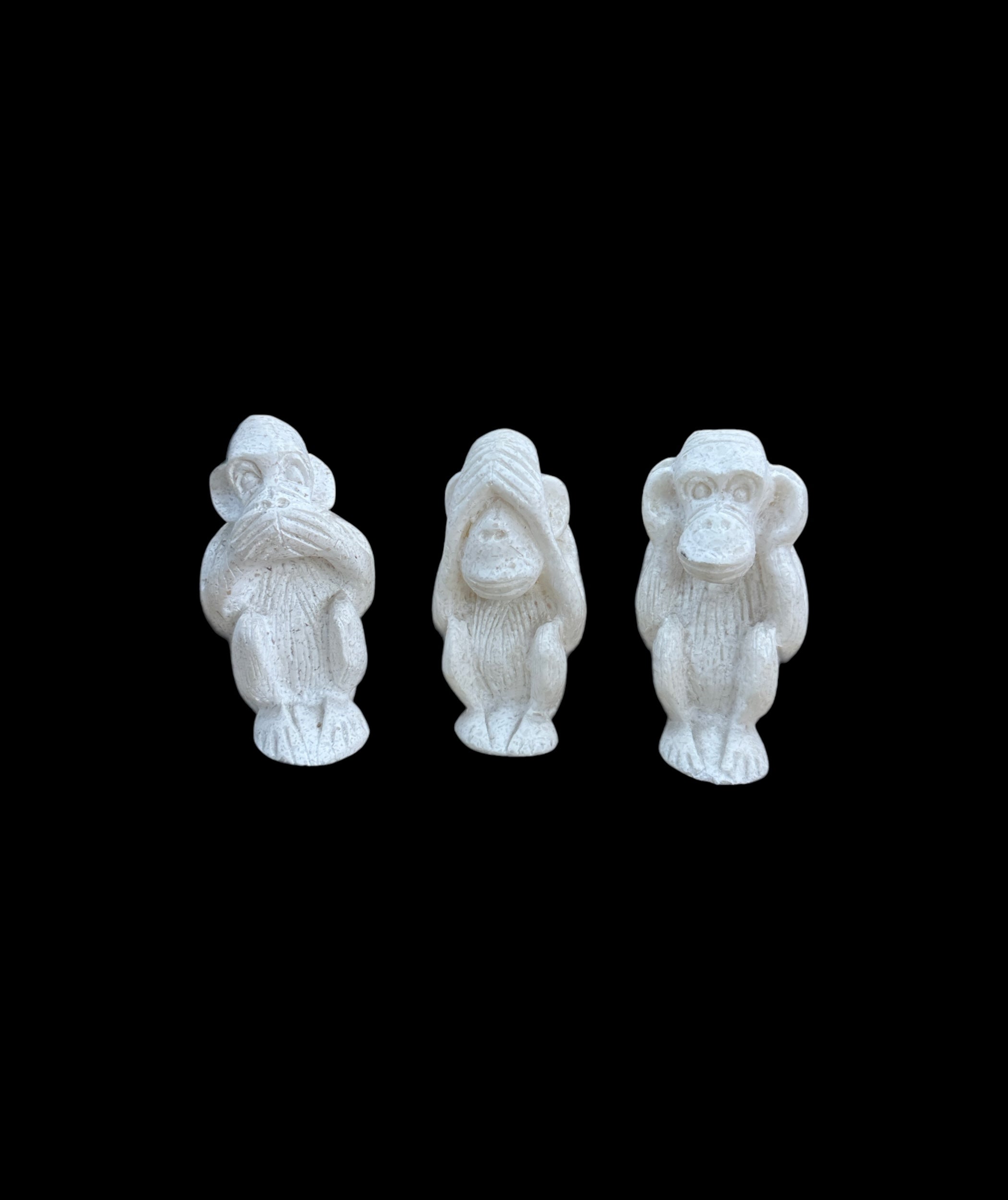 Three Wise Moneys Statue - Made in Egypt