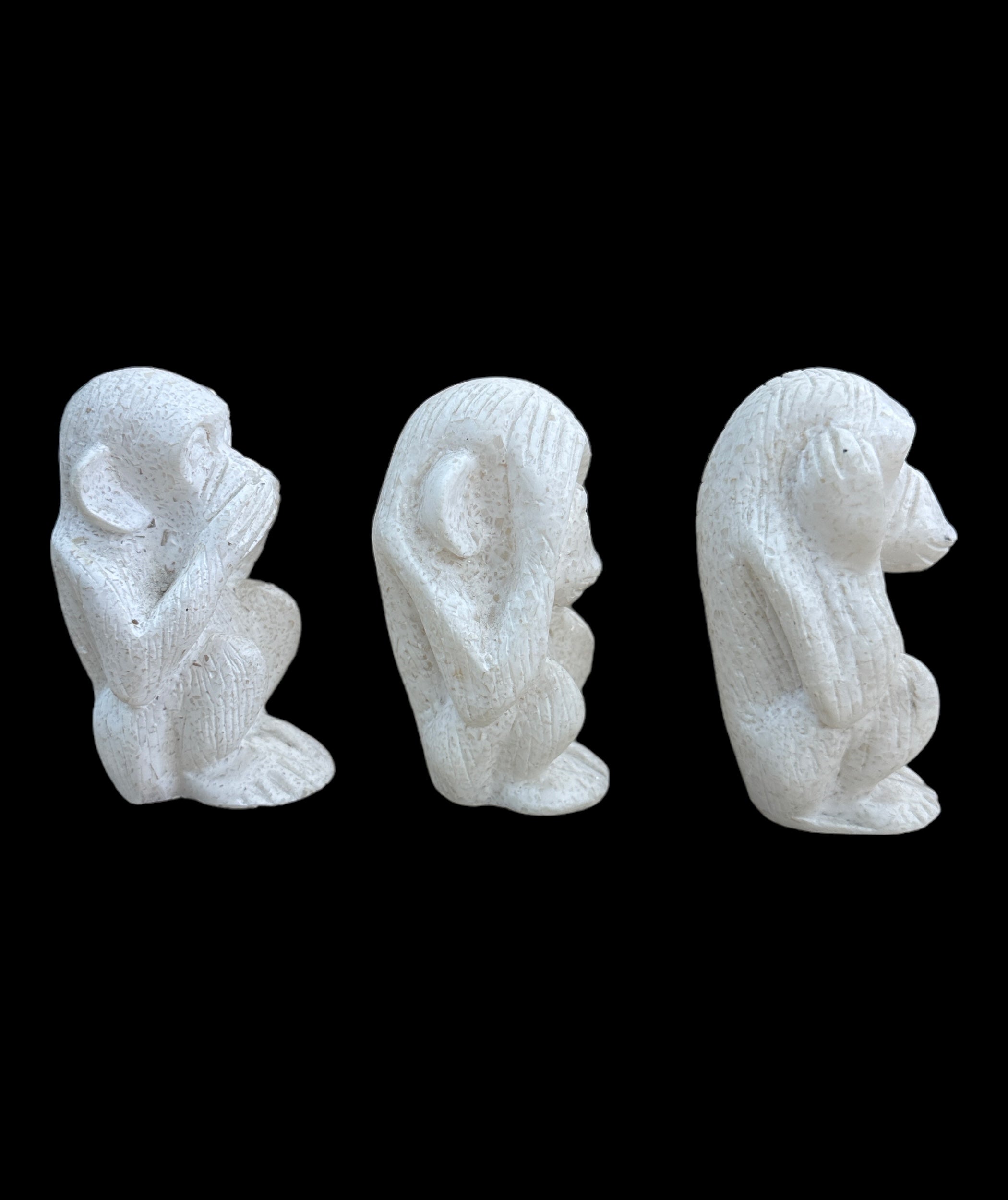 Three Wise Moneys Statue - Made in Egypt