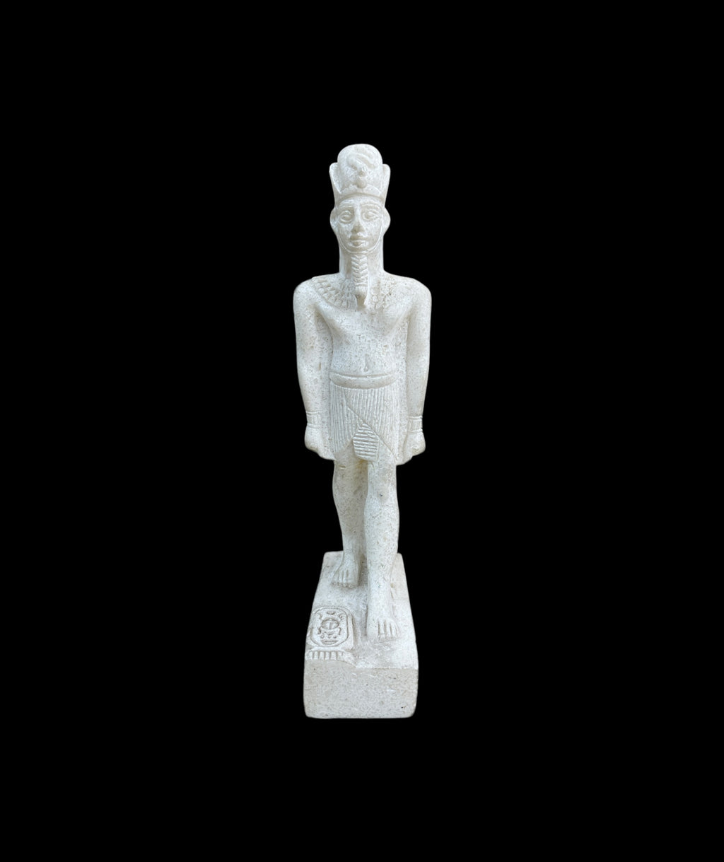 Alabaster Pharaoh Statue - Made in Egypt