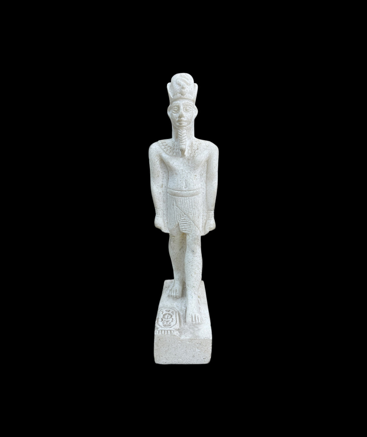 Alabaster Pharaoh Statue - Made in Egypt