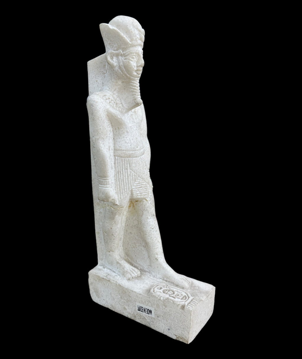 Alabaster Pharaoh Statue - Made in Egypt