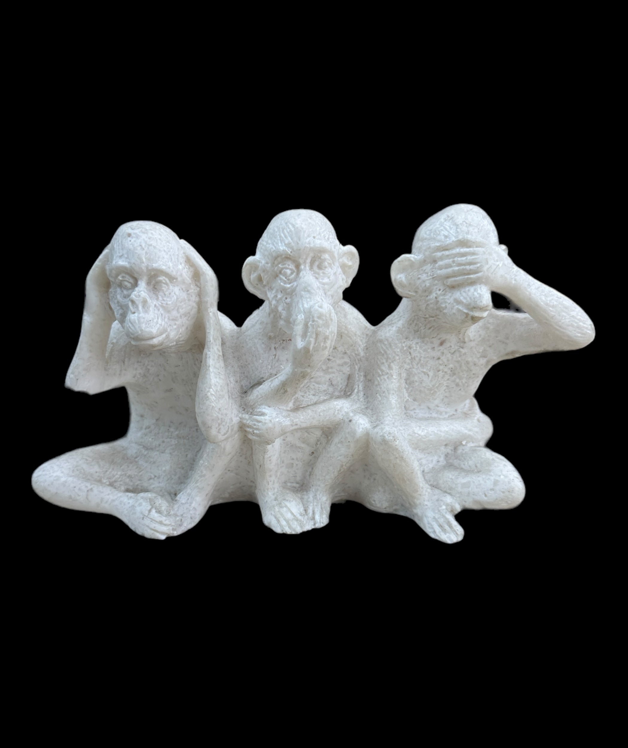 Three Wise Moneys Statue - Made in Egypt