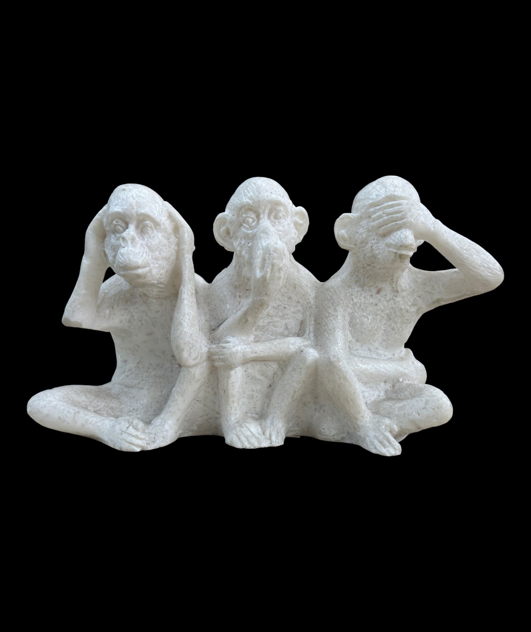 Three Wise Moneys Statue - Made in Egypt