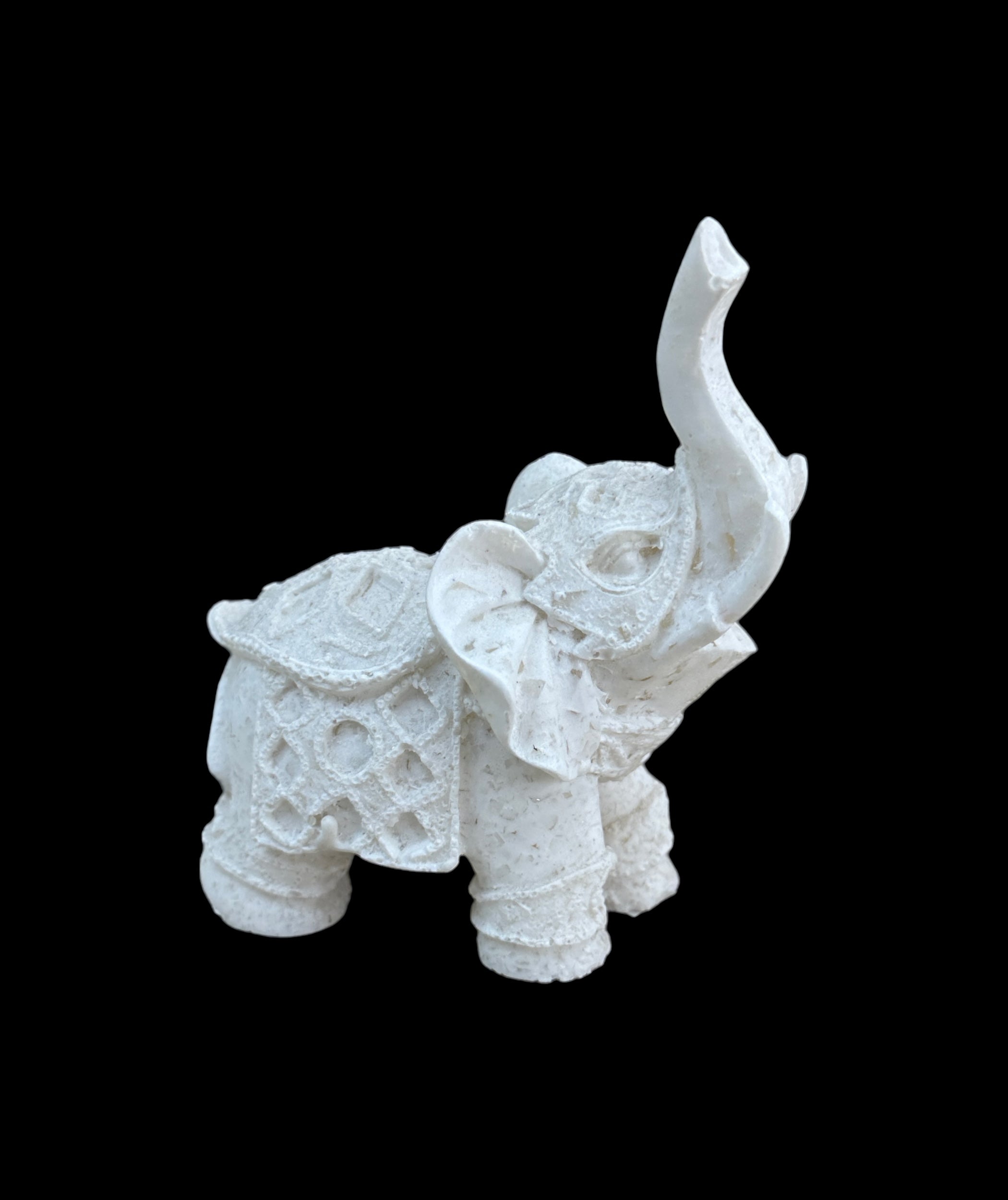 Alabaster Egyptian Elephant Statue - Made in Egypt