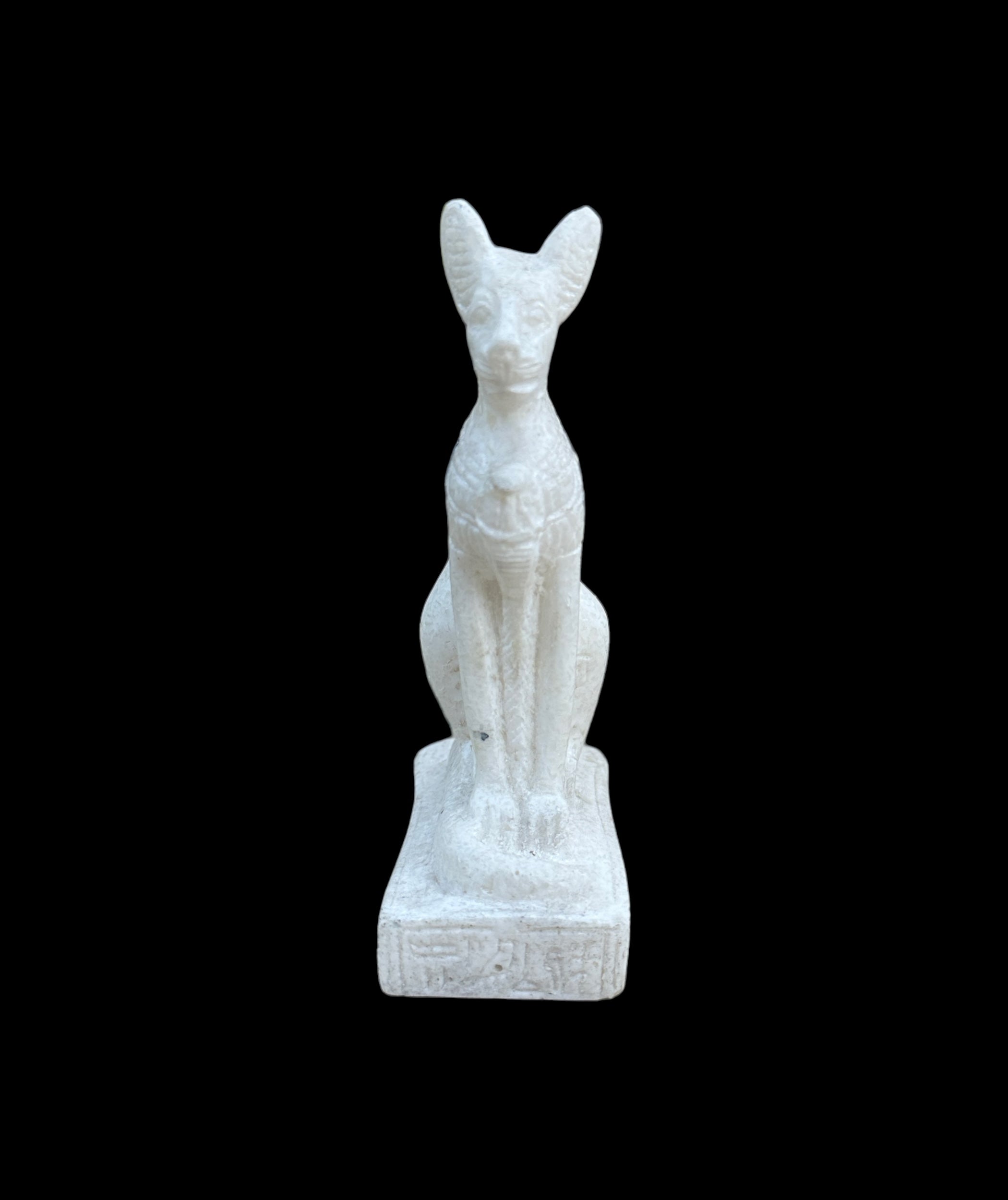 Alabaster Bastet Statue - Made in Egypt