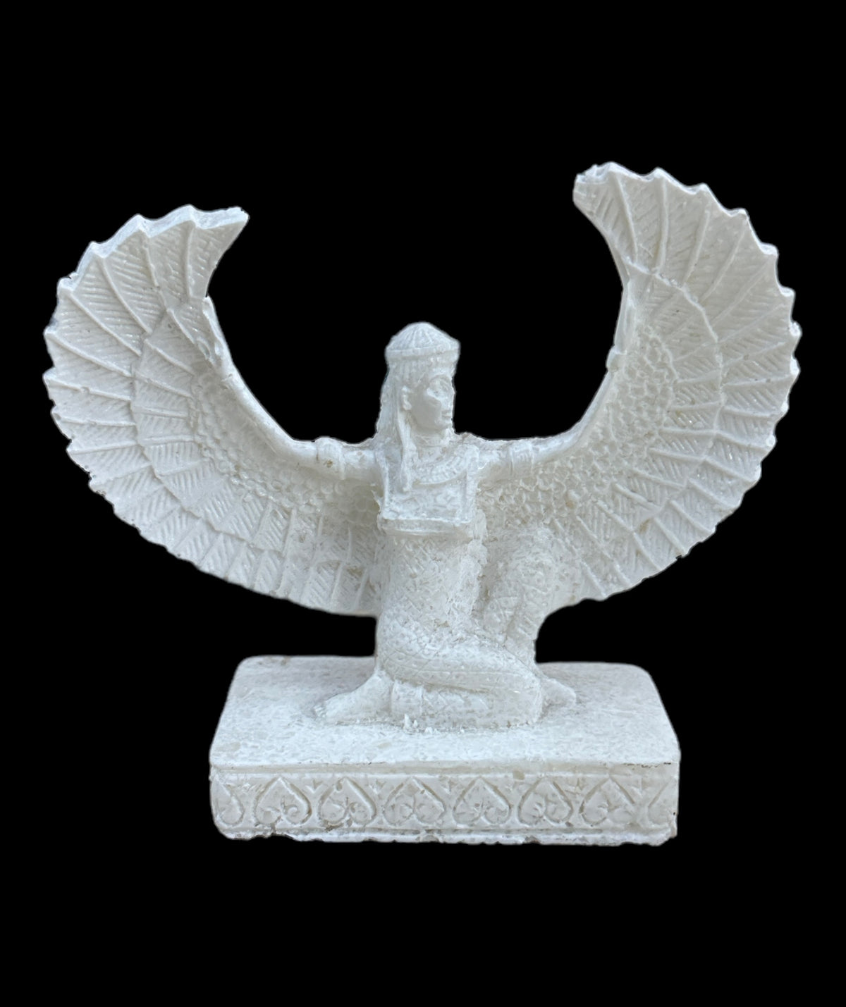 Alabaster Isis Statue - Made in Egypt