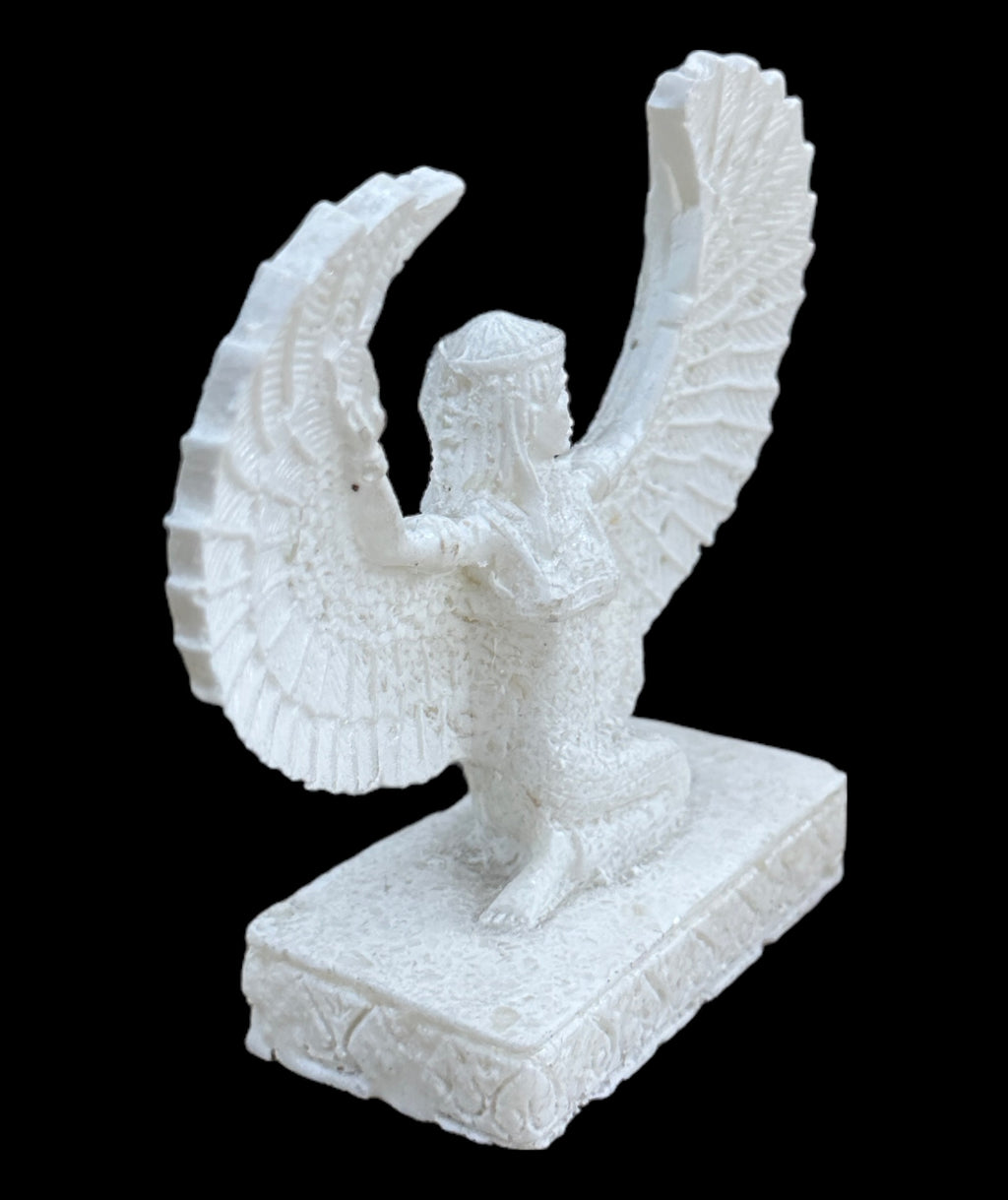 Alabaster Isis Statue - Made in Egypt