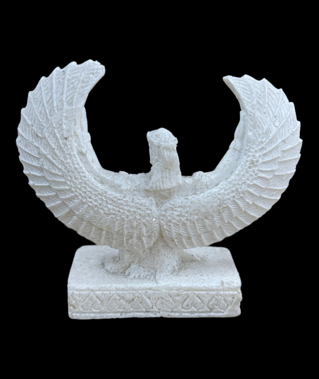 Alabaster Isis Statue - Made in Egypt