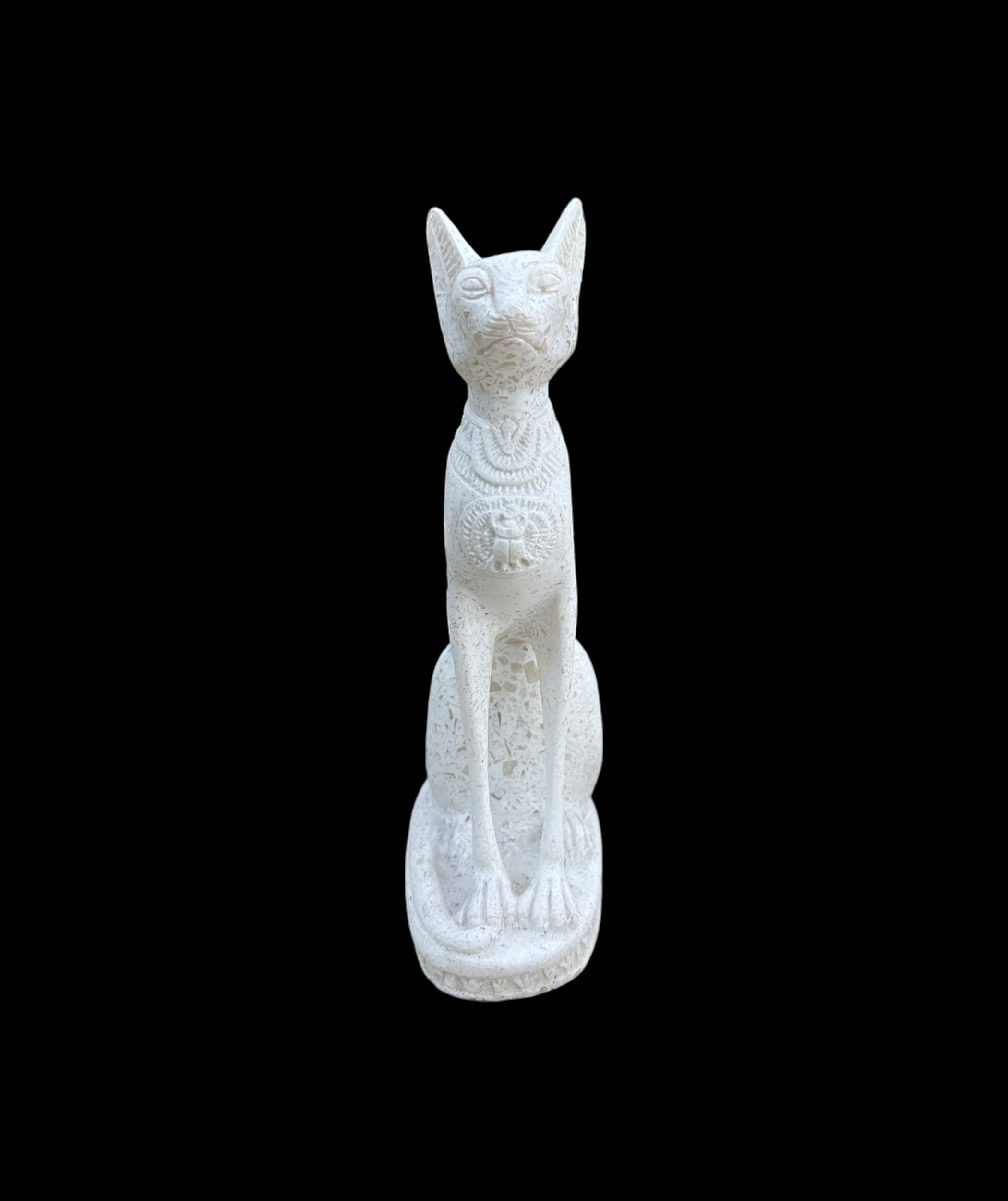 Alabaster Bastet Statue - Made in Egypt