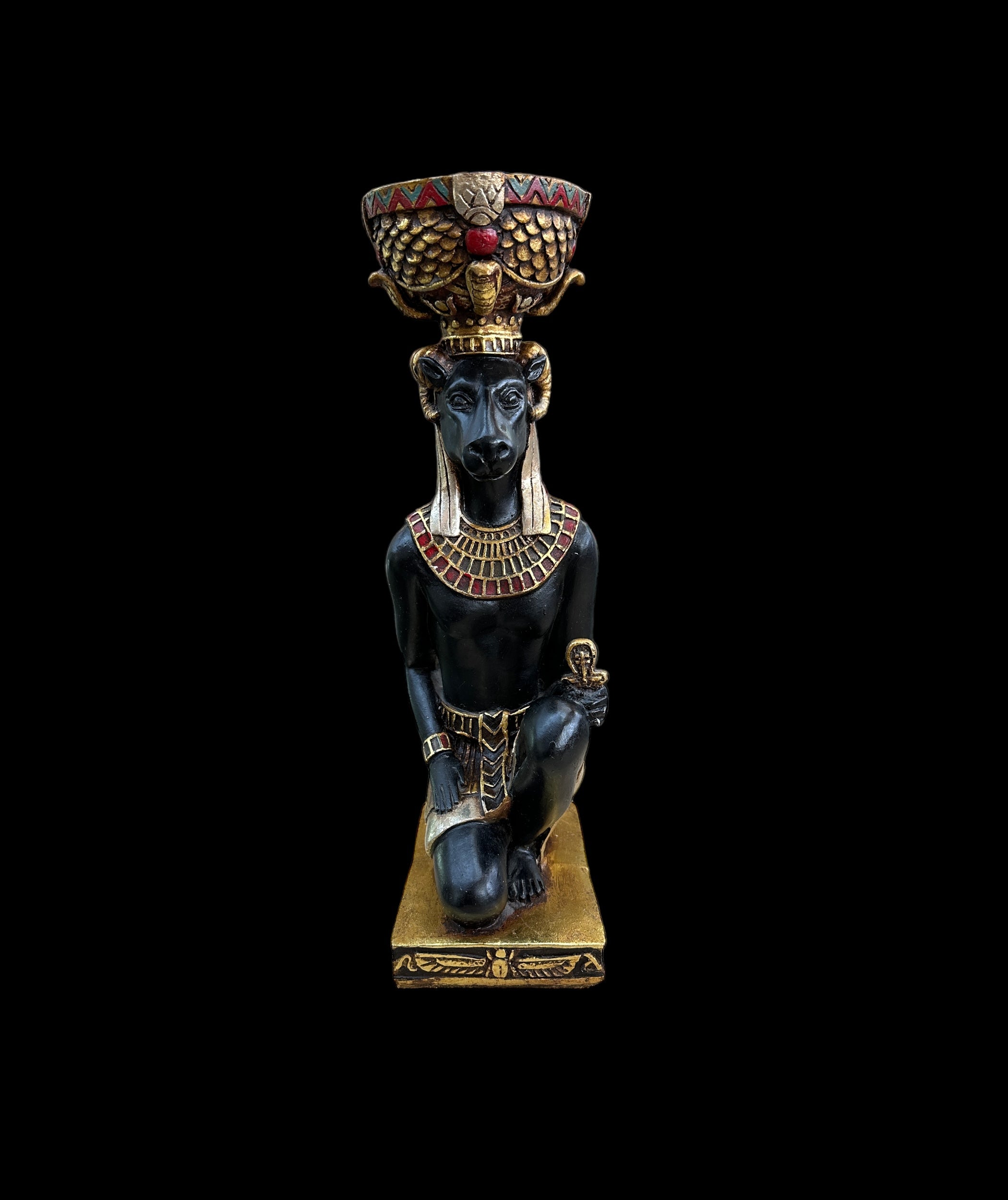 Khnum with Votive Bowl Statue