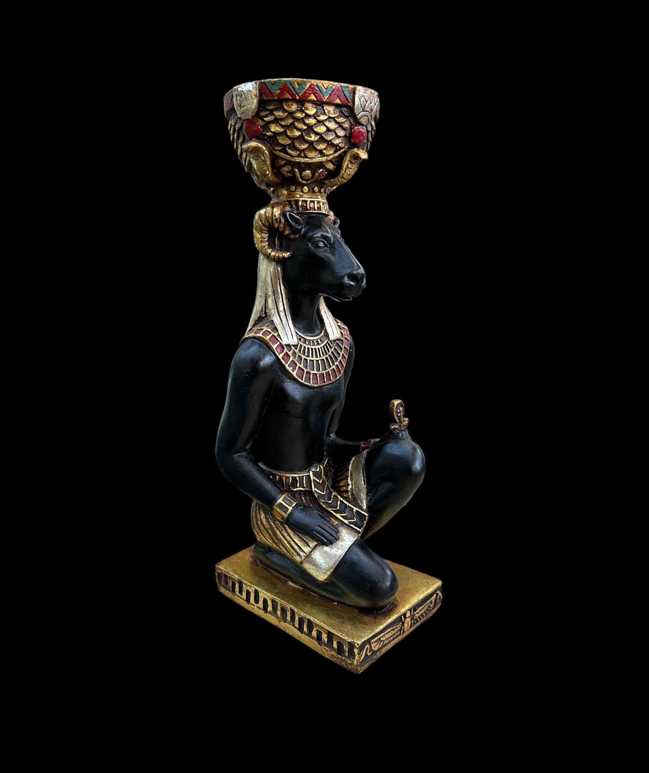 Khnum with Votive Bowl Statue