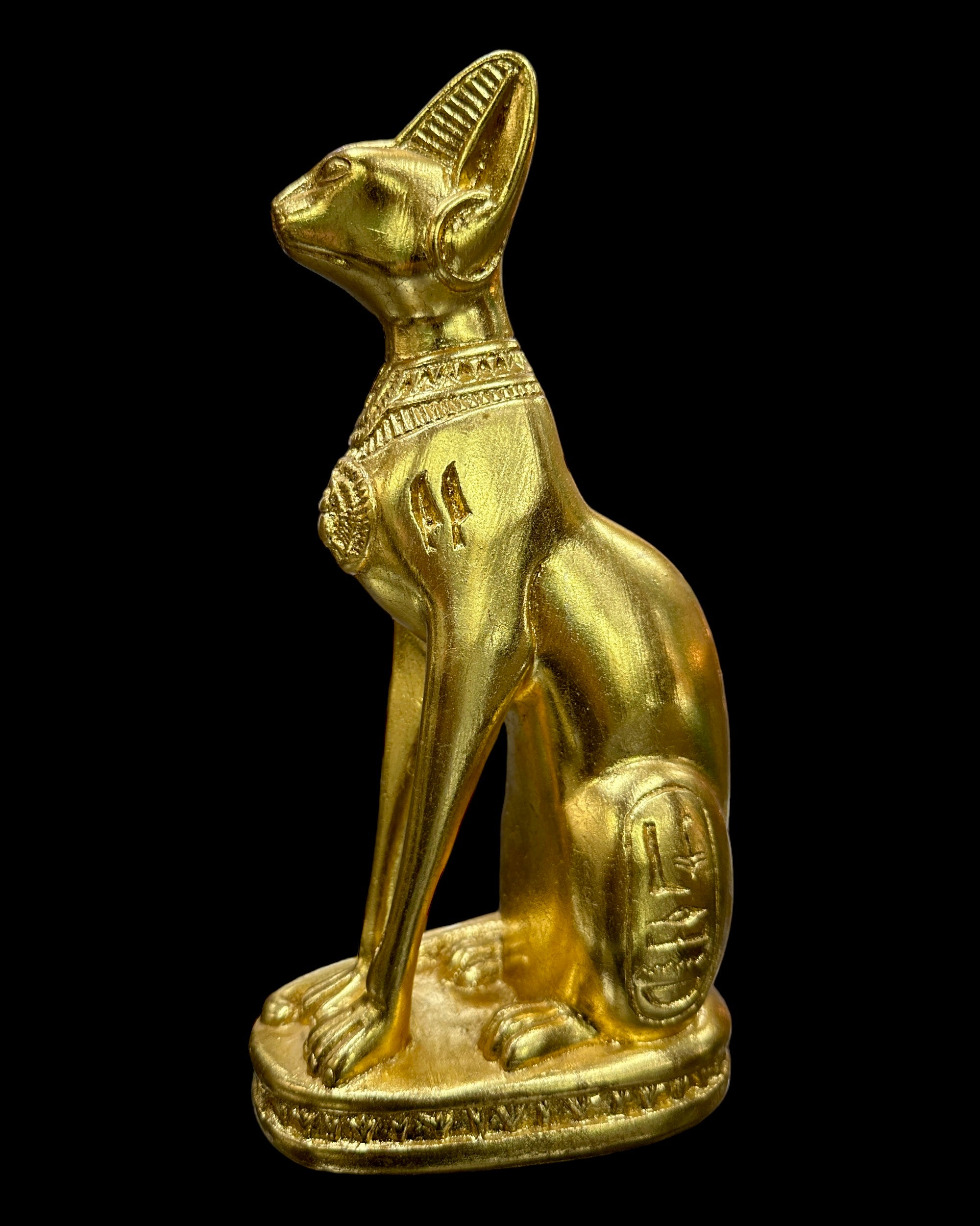 Golden Bastet Statue