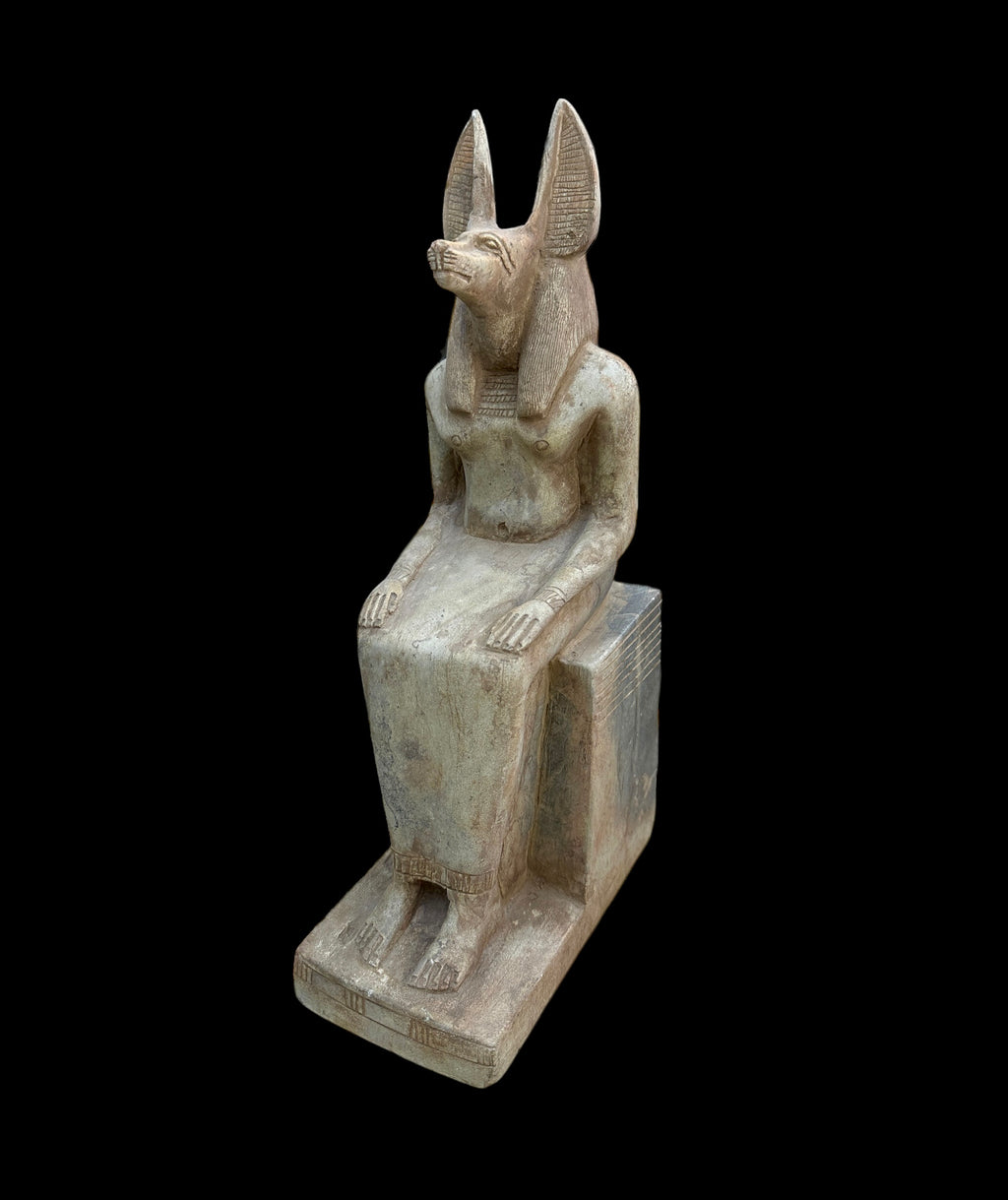 Anubis Statue - Handcrafted in Egypt
