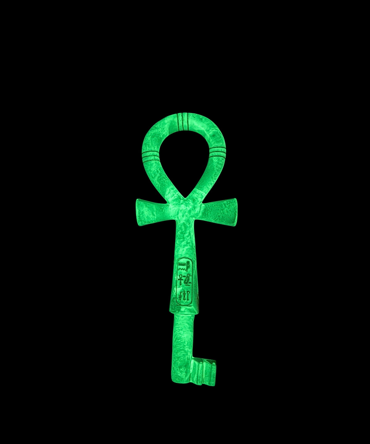 Glow in the Dark Ankh Key
