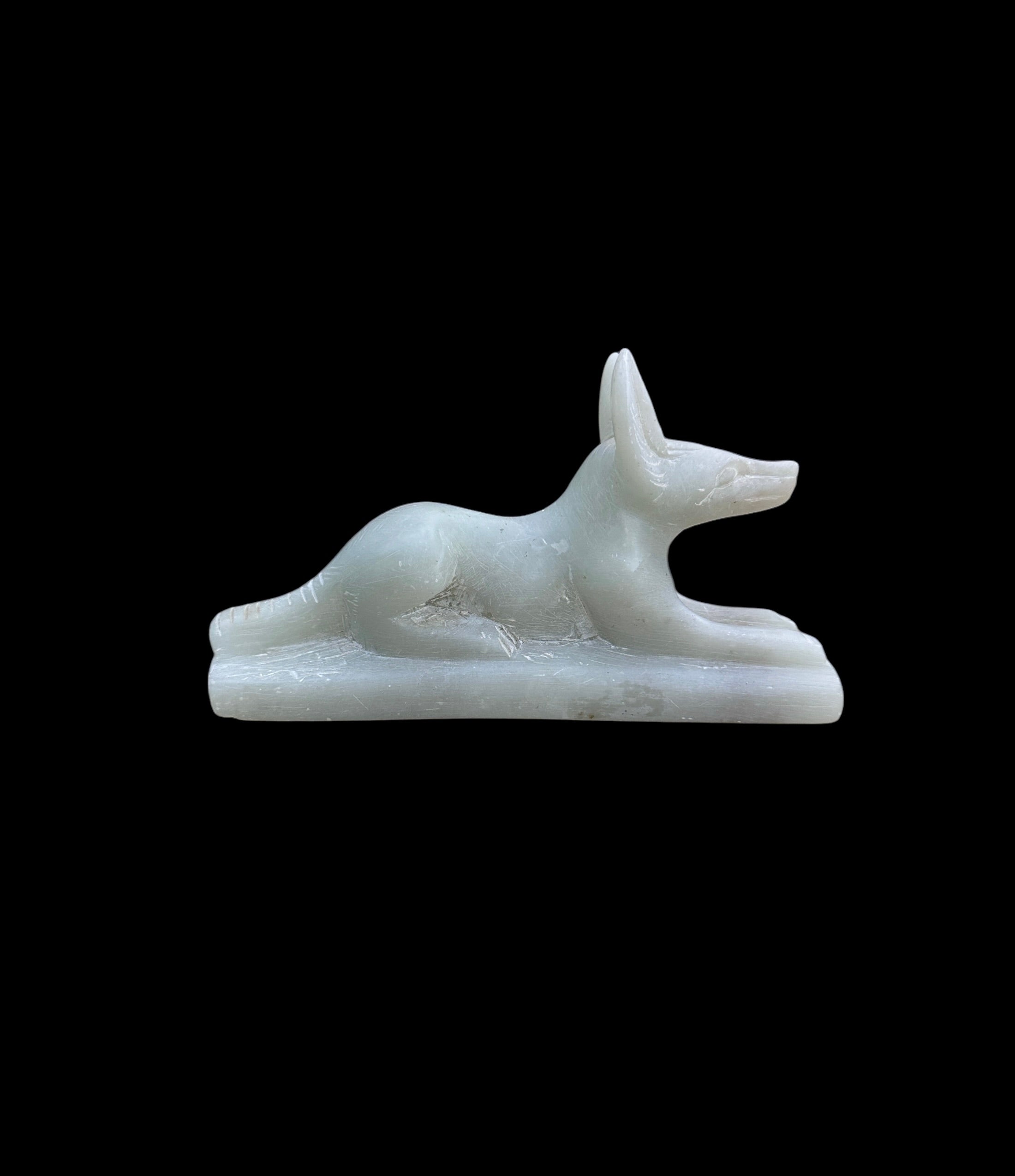 Anubis Statue - Handcarved Soapstone