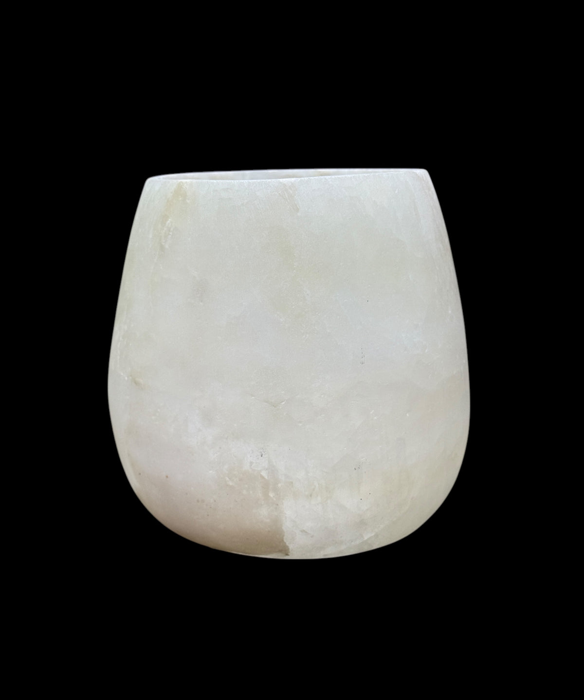 Glow in the Dark Alabaster Vase