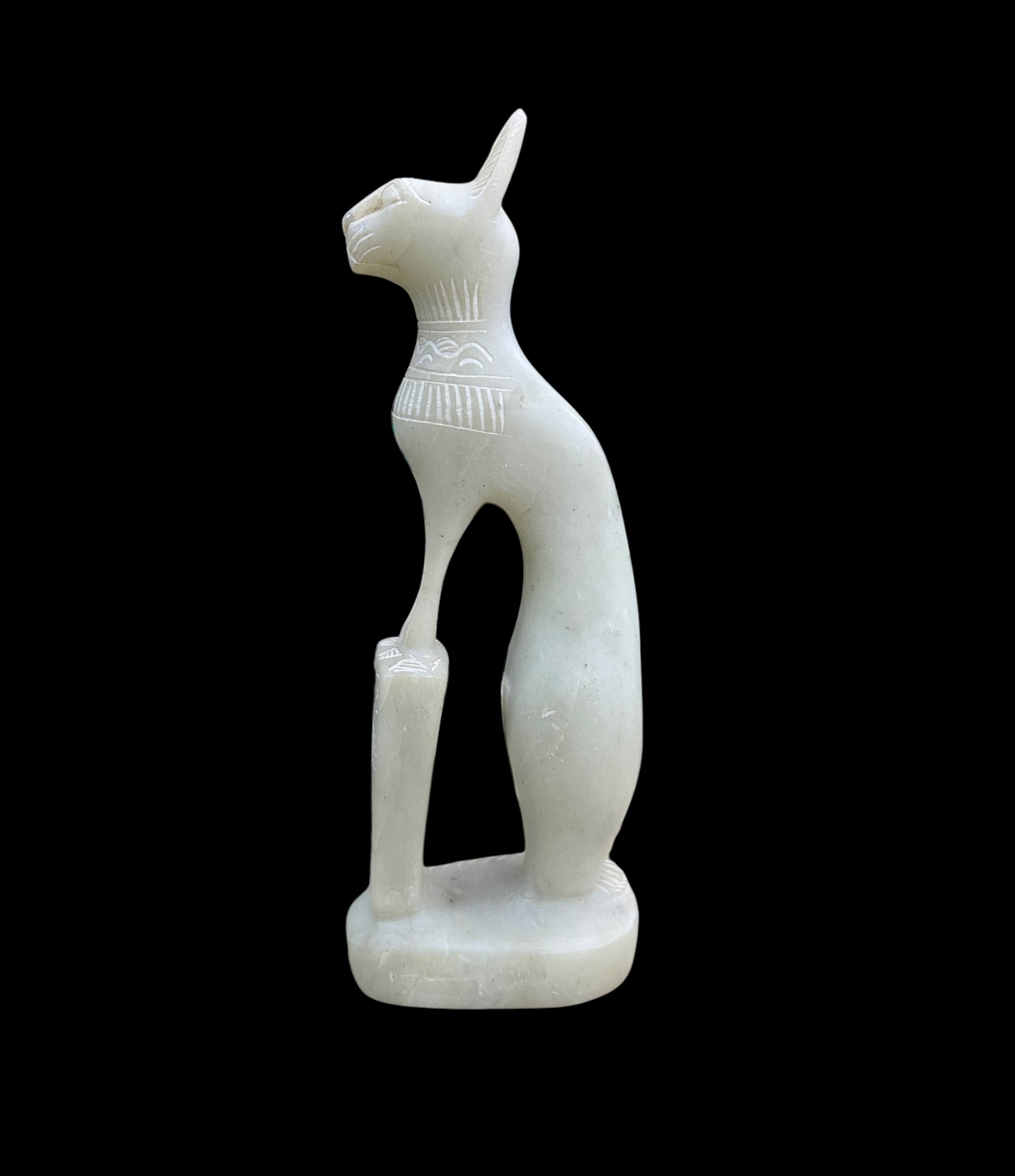 Bastet Statue - Handcarved Soapstone