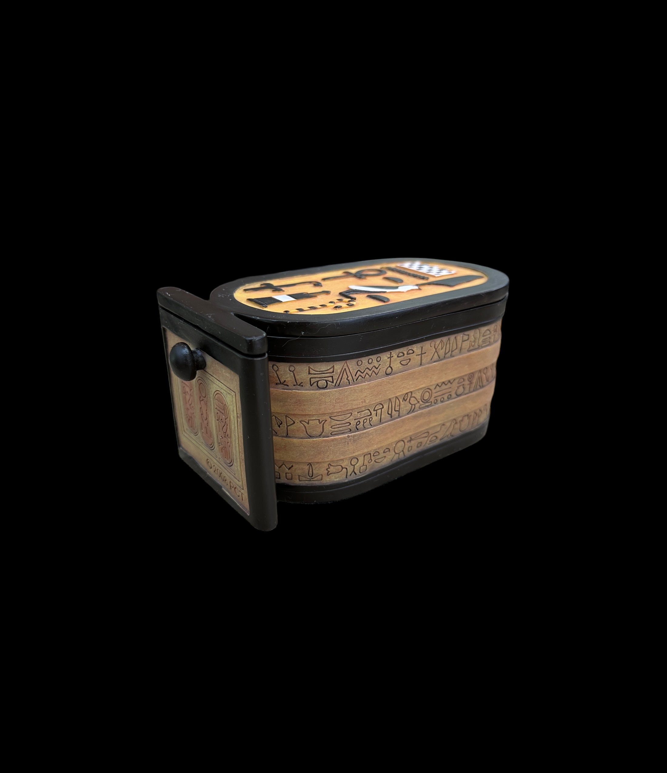 Cartouche Trinket Box