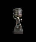 Egyptian Man Holding Jar Trinket Box
