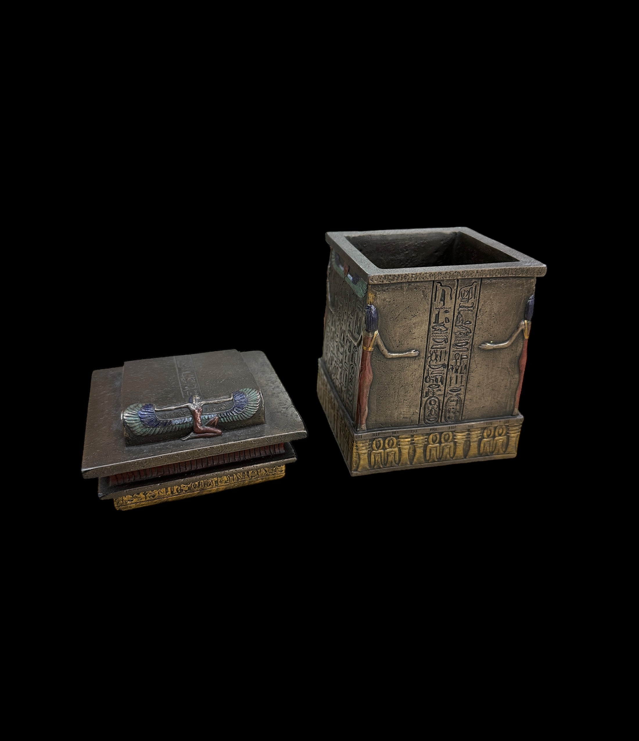 Canopic Jars Shrine Box