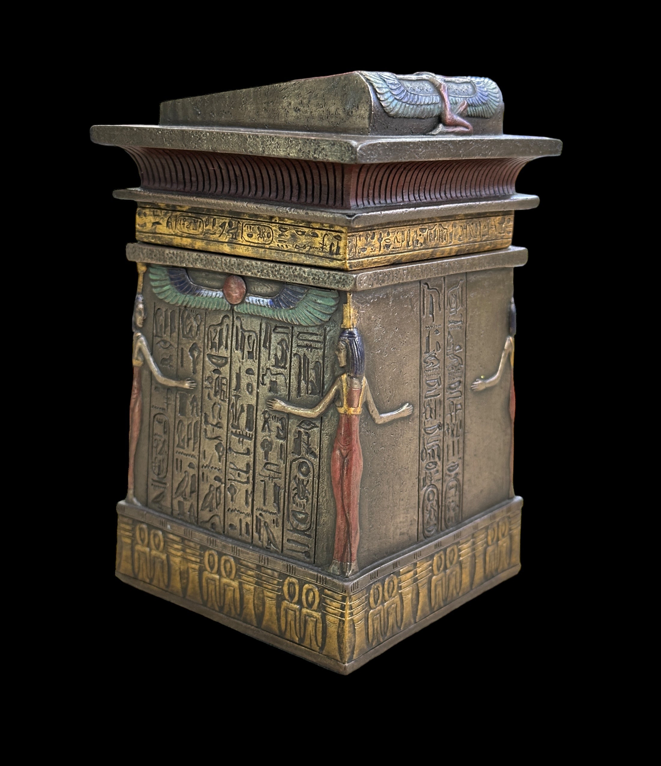 Canopic Jars Shrine Box