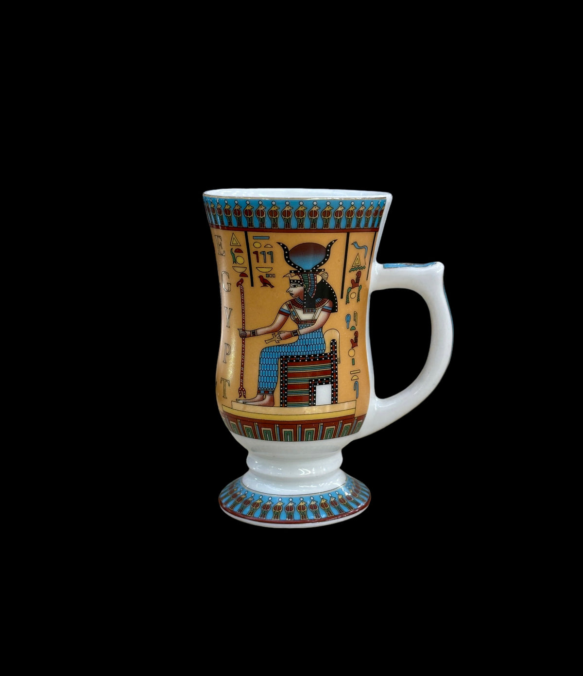Ma'at and Isis Mug
