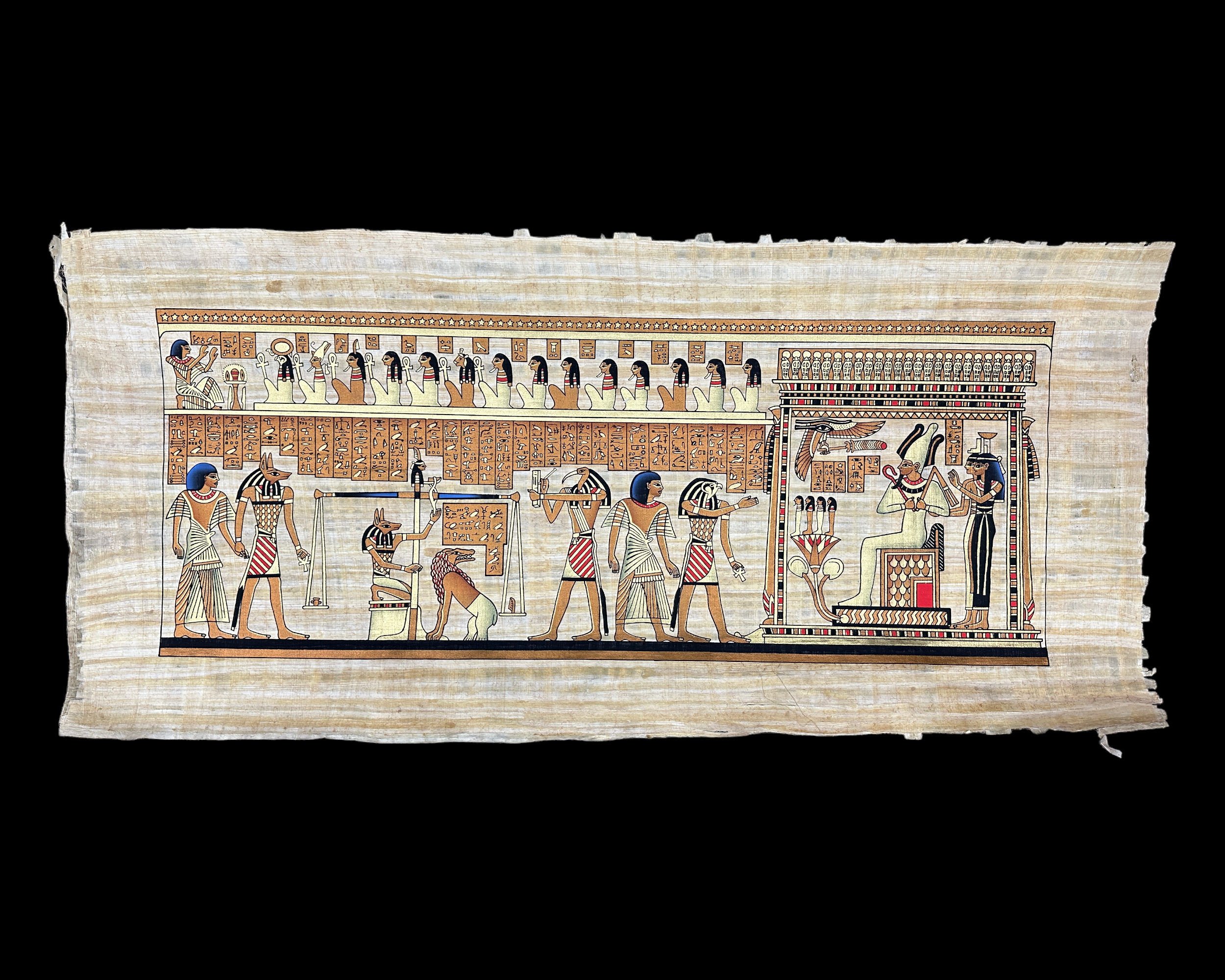 Hall of Judgement Papyrus - 43x90cm