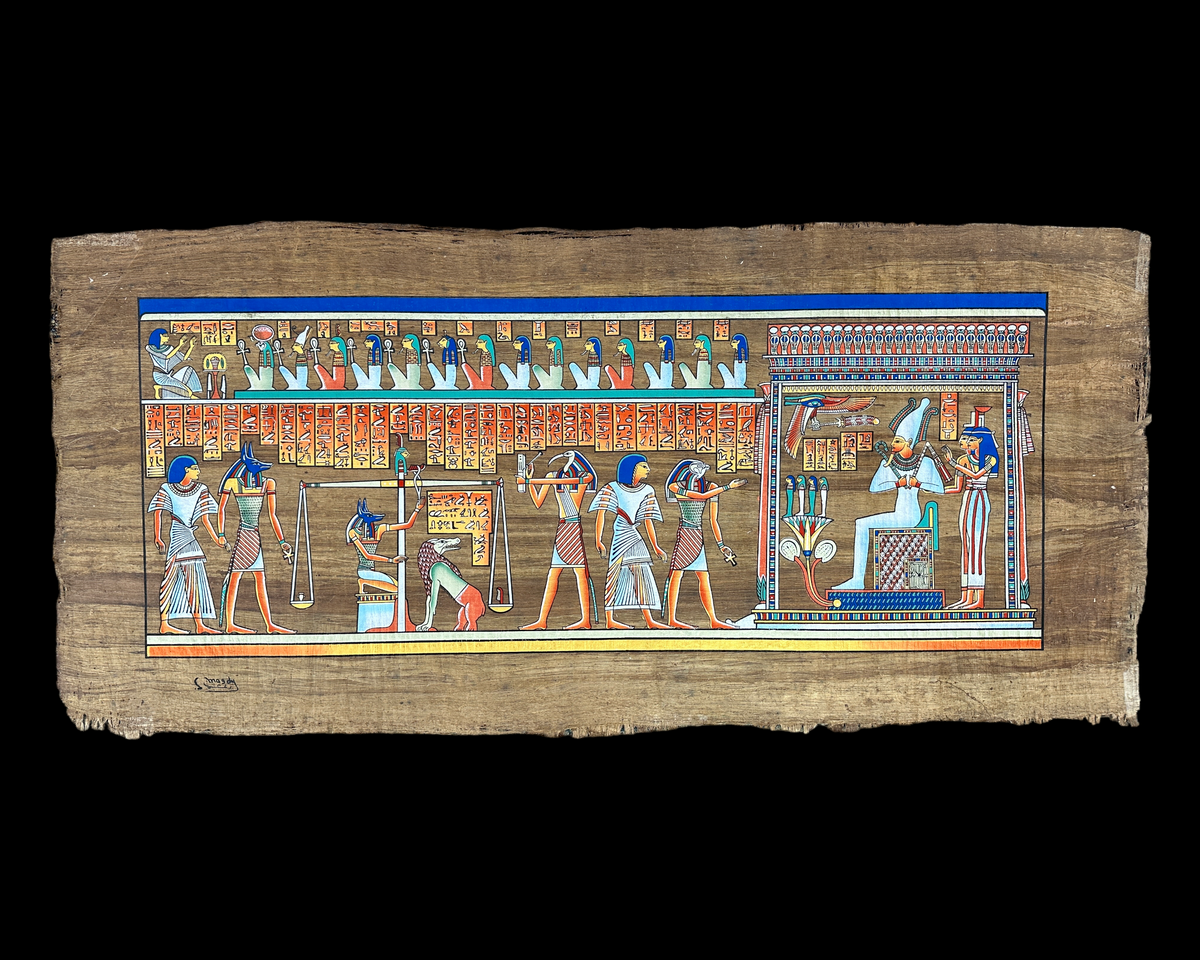 Hall of Judgement Papyrus - 43x90cm