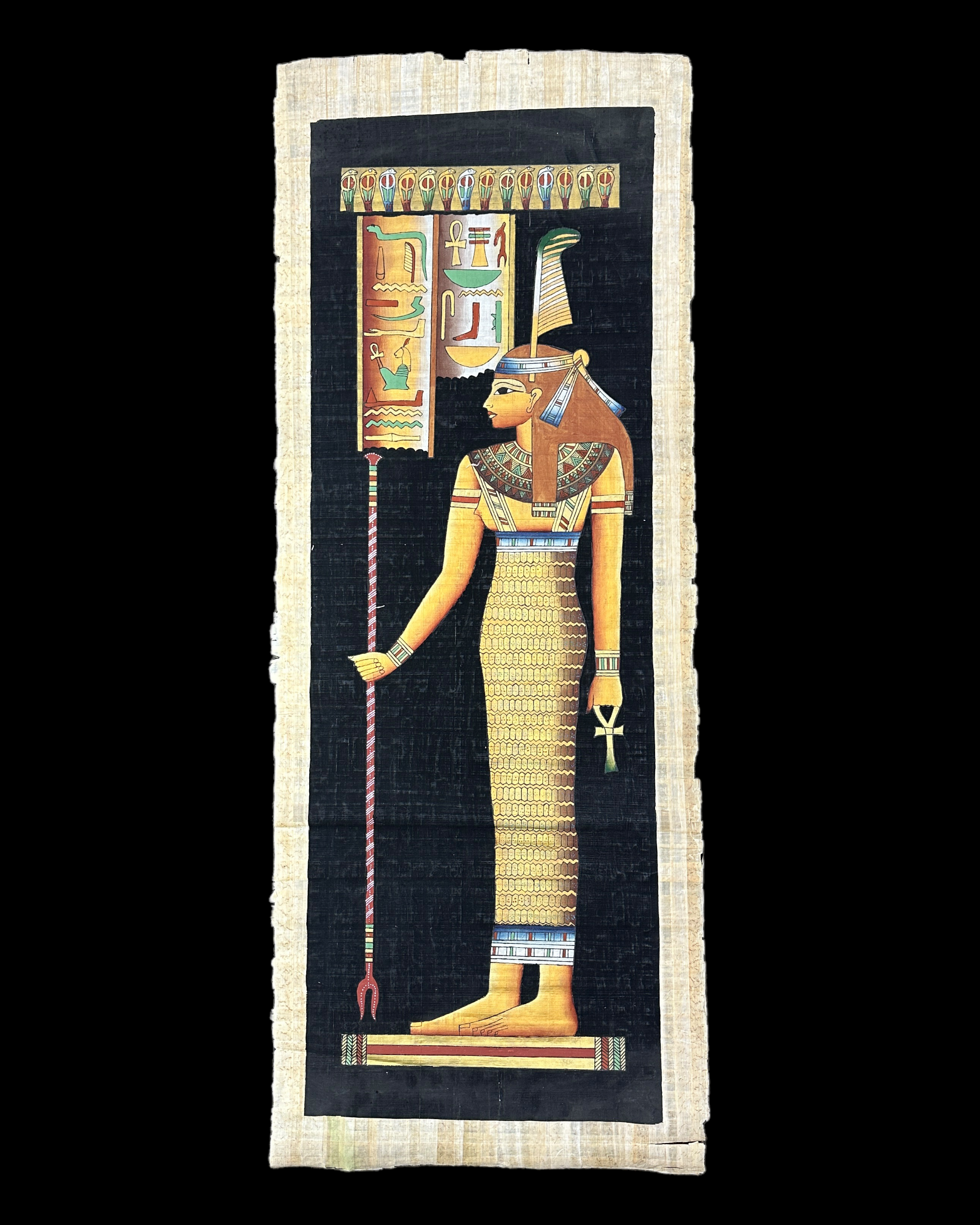 Ma'at Papyrus - 120x45cm