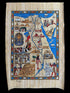 Map of Egypt Papyrus - 100x70cm