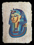 King Tutankhamen Mask Papyrus - 100x70cm