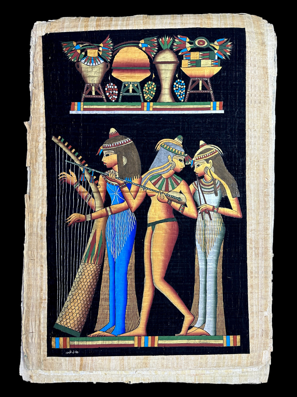 Music Girls Papyrus - 100x70cm