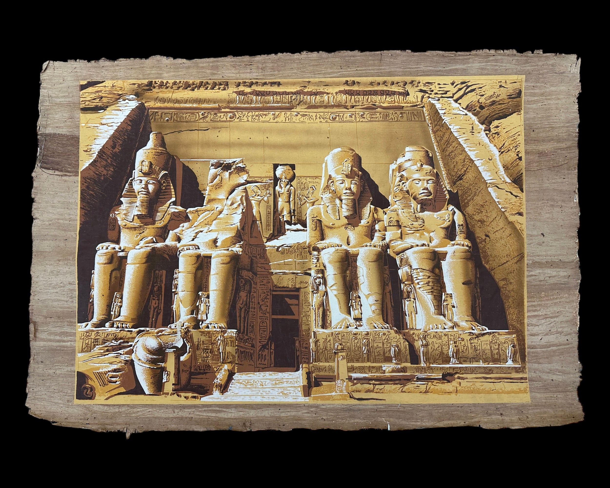 Abu Simbel Papyrus - 100x70cm