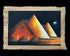 Pyramids of Giza Papyrus - 100x70cm