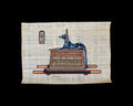 Anubis Shrine Papyrus - 100x70cm
