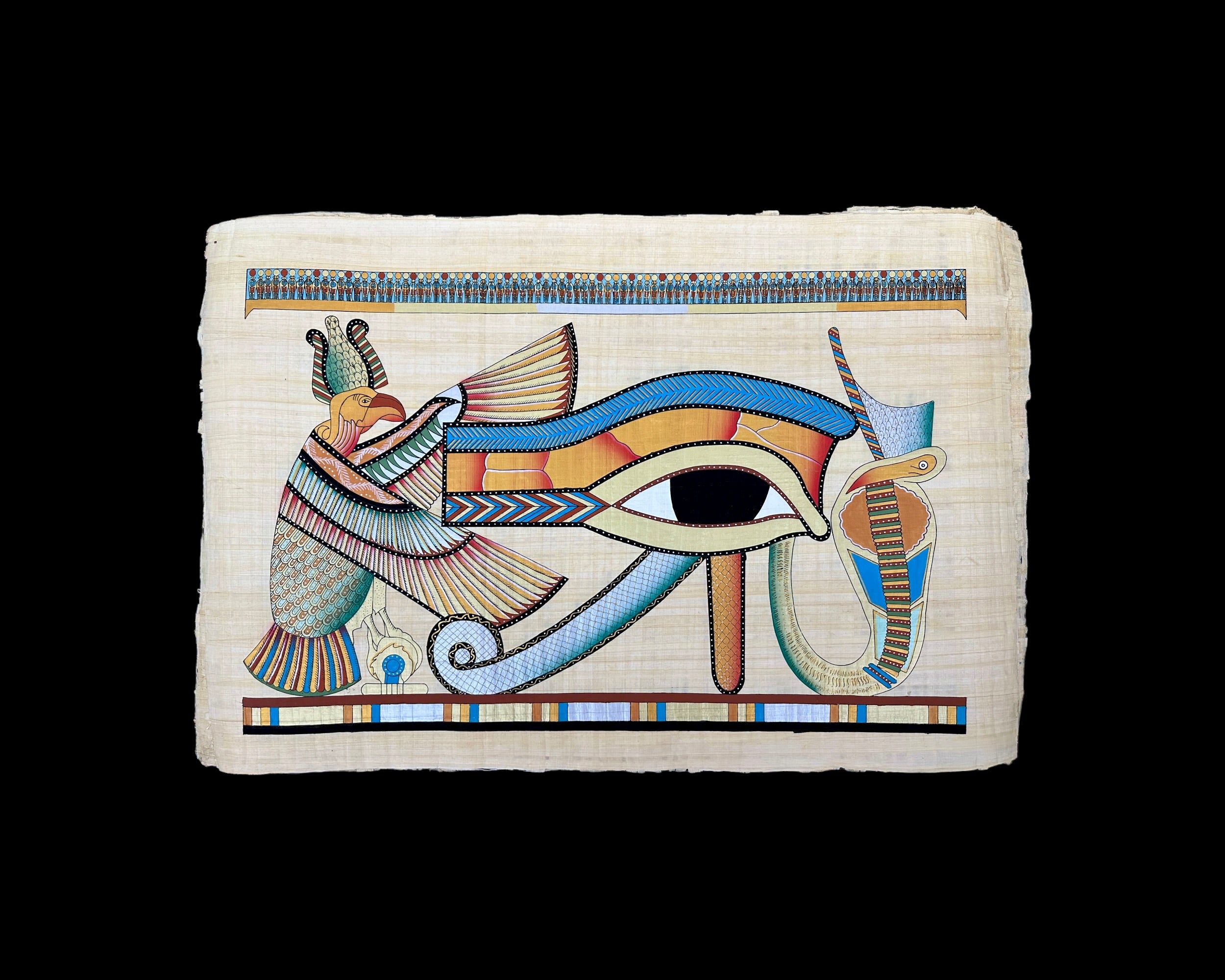 Eye of Horus Papyrus - 100x70cm