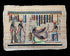 Isis Guiding Queen Nefertari Papyrus - 100x70cm