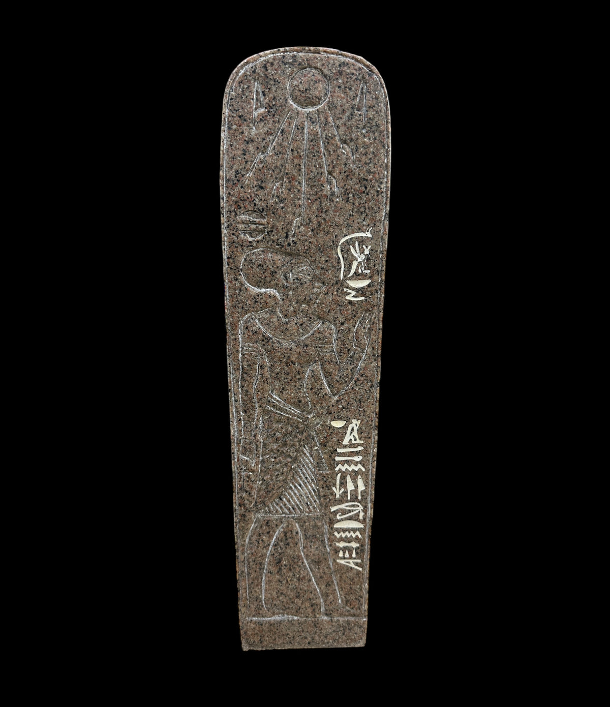 Akhenaten Statue - Red Granite
