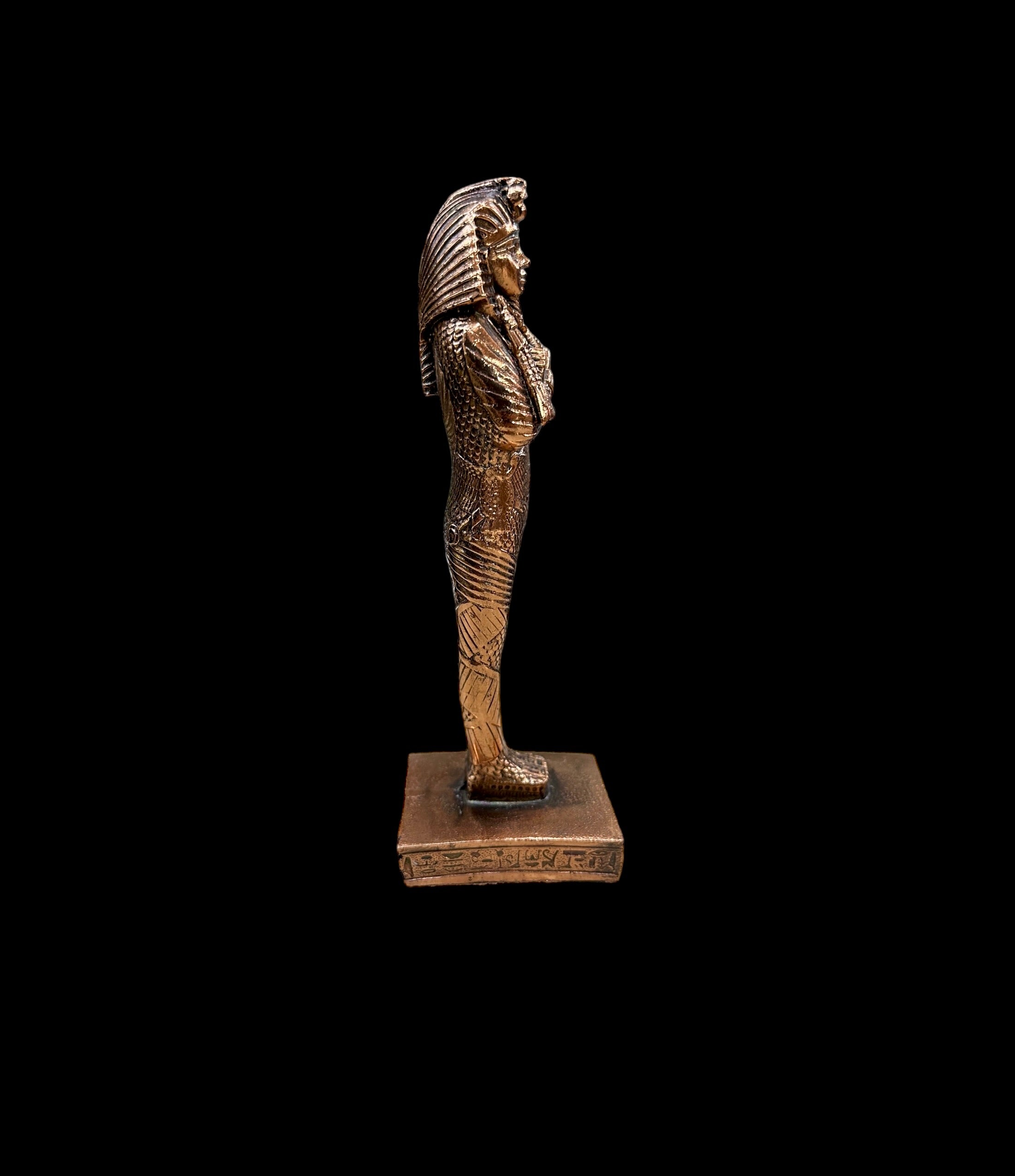 Sarcophagus Copper Statue